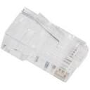 Lanberg RJ-45 pistik 8P8C PLU-5000, 100 tk, cat. 5E UTP, l&auml;bipaistev
