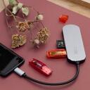 Emtec dokkija 6-in-1 Type-C ECHUBT650C, 6 porti, USB 3.1 Gen1, Power Delivery, 4K video