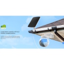 Ezviz EB8 2in1 CS-EB8-SP 4G Āra 3MP 2K Sfēriskā IP Panorāmas un Tiltējo&scaron;a Kamera ar Saules Paneli E Balts