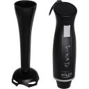 Adler k&auml;siblender AD 4622b, 300 W, 1 kiirus, must, ergonoomiline k&auml;epide, eemaldatav segamisotsik, roostevabast terasest tera