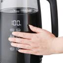 Eldom elektrinis virdulys C530, 1.7 L, 2200 W, juodas, skaidrus, 220-240 V, 50-60 Hz, bevielis, filtravimas
