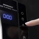 Freestanding microwave oven with 23 L capacity and 800 W power GrandHeat 2300 Flatbed Touch Black Cecotec