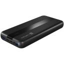 Natec Power Bank akumulators TREVI SLIM Q V2 NPB-2294, 10000 mAh, 12 V, 3 A, 2x USB Type-A, 1x USB Type-C, ātrā uzlāde