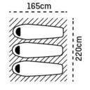 Telts 'Puez Trek', 3 personas, alumīnija rāmis, R894216, SALEWA