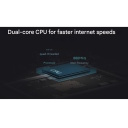 Belaidis mar&scaron;rutizatorius su Wi-Fi 5, 2 prievadų komutatoriumi ir dviejų juostų 2.4/5 GHz ry&scaron;iu Router AC1200 DVB4330GL Xiaomi