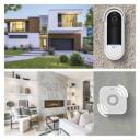 Emos Nutikas uksekell IP-15S H4032, 6700 mAh, IP65, 135&deg;, 1080p, kahepoolsed helid, &ouml;&ouml;n&auml;gemine