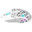 Vadu spēļu pele 12000 DPI PixArt 3360 RGB 7 programmējamas pogas USB Puncher GM-20 Balta CND-SGM20W CANYON