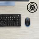 Logitech USB optiline hiir M190 910-005907, 1000DPI, 3 nuppu, 2.4GHz, AA aku, sinine