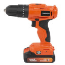 Akulöökrell/kruvikeeraja 20V, 2x2Ah, 2A, POWDPO1110 POWERPLUS