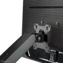 Neomounts monitors regulējams statīvs FPMA-D885BLACK, 15-32", 10 kg, VESA 75x75/100x100, augstuma regulē&scaron;ana, melns