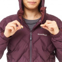 Jaka W PERMAFROST Light Down Parka, izmērs: S, Maroon, 4548801931612 Mont-Bell