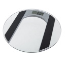 Напольные весы для анализа состава тела с максимальной нагрузкой 150 kg и точностью 100 g стеклянные AD 8122 Adler