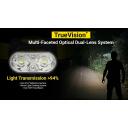 Nitecore налобный фонарь UT27 MCT, 800 лм, 168 м, 1500 мАч, 14.5 ч, IP66, 2 LED, 3 цветовые температуры