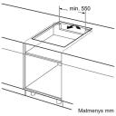 Bosch Keedab PIE631BB5E, 7400W, 4 induktsioonitsooni, puutetundlik juhtimine, taimer, must