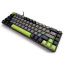 Media-Tech Mehāniskā tastatūra 60% RED CORE MX60 MT1260, 68 taustiņi, USB-C, 25 taustiņu anti-ghosting, RGB apgaismojums