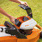 Lawn mower RMA 443 C without battery and charged STIHL