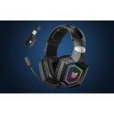 Onikuma GT806 austiņas, GT806 Black, 50mm, RGB, vadu, Bluetooth 5.4, Wi-Fi 2.4 GHz, 20h, 15m, 1000mAh