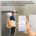 Vieds video zvans ar durvju kameru Xiaomi Smart Doorbell 3S White BHR7068GL Xiaomi