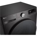 LG Skalbimo ma&scaron;ina su džiovintuvu F4DR711S2BA, 11 kg, 1400 aps./min, A/D, 6 kg, Wi-Fi, Ekranas, Juodas plienas