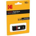 Kodak USB m&auml;lupulk EKMMD16GK102, 16GB, USB 2.0, 15Mbps, 5Mbps, must/punane, plastmass