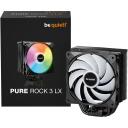 Be Quiet Процессорный кулер PURE ROCK 3 LX BK040, 120mm, 2000RPM, 105.1m&sup3;/h, 4 тепловые трубки, 31.2dB