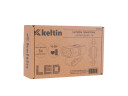Ūdensizturīgs velosipēda gaismu komplekts USB IPX4 – priekšējā gaisma 800lm + aizmugurējā gaisma 120lm, K02313, Keltin