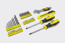 Tool set with electric drill WMC Tools WMC-1059, 59 items, 750 W, 40 mm drilling