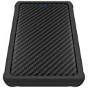 Raidsonic ICY BOX ārējais korpuss IB-223U3a-B, SATA 6Gb/s, USB 3.0, 2.5", 1 x hot-swap, silikona aizsargapvalks