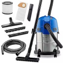 Dulkių siurblys sausam ir &scaron;lapiam valymui su nerūdijančio plieno 18 l talpa 1200 W Buddy II 18 Inox sidabrinis 18451129 Nilfisk