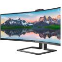 Philips | SuperWide curved LCD display | 499P9H/00 | 48.8 " | VA | Dual QHD | 32:9 | 70 Hz | 5 ms | 5120 x 1440 pixels | 450 cd/m&sup2; | Headphone out | HDMI ports quantity 2 | Black