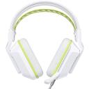 Onikuma X13 spēļu austiņas X13 White, 50mm, 32&Omega;, 105dB, 2m, USB, 3.5mm, omnidirekcionalais mikrofons