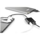 Digitus USB Type-C adapteris, AK-300400-002-S, 20cm, 5A, USB 3.1 Gen 2, audio / USB, melns