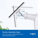 TP-Link Tapo A201 2.5 W saulės skydelis akumuliatorinėms kameroms 5.2 V USB-C kabelis 0.25 m + pratęsimas 3.8 m IP65 Balta