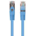 Lanberg Patchcord kaabel 1M 10-pakk fluke passed sinine, 26AWG, 5.7mm, CCA, PVC, 250MHz, 10Gb/s