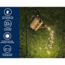 Beper Saules laistī&scaron;anas lampa P207ILO002, 36 LED, 2W, IP44, metāls, zelta, dienas gaismas sensors, 80cm kāts