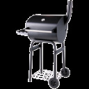CHARCOAL GRILL WITH LID GRATE 47X34CM 99902 LUND