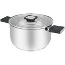 Resto Kastrul 92203 3.2L, L&auml;bim&otilde;&otilde;t 20 cm, Materjal Roostevaba teras, Ergonomilised kokkuklapitavad k&auml;epidemed, M&otilde;&otilde;teskaala sees