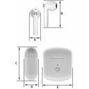 Manta Belaidės ausinės MTWS010W, 6h, Bluetooth 5.3, Hi-Fi, Integruotas mikrofonas, Aktyvus triuk&scaron;mo slopinimas