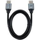 Tellur ātrgaitas HDMI 2.0 kabelis TLL312001, 150cm, 18Gbps, 4K x 2K, 24K apzeltīti spraudņi, 3D, Ethernet, HDR