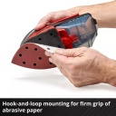 Bezvadu daudzfunkcionālais slīpma&scaron;īna TE-OS 18/150 Li Solo, EINHELL, 4460708, 150 mm slīpē&scaron;anas zāģis, 24000 apgr./min, 6 slīpē&scaron;anas papīri