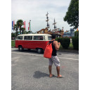 Ūdensnecaurlaidīgs somas maiss 500D, 35L, sarkans, R712004, BasicNature