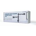 Gembird LCD monitori kinnitusk&auml;si MA-D2-03, 17-32'', 9 kg, 75 x 75 mm, 100 x 100 mm, 2 ekraani, must