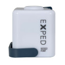 Widget Pump, EXPED, 7640277847330, Weight: 190g, Dimensions: 6.5 x 8.5 x 6.5 cm, Charging Time: 6h, Operating Time: 30min, Battery Capacity: 3600 mAh, Power: 290l/min, Pressure: 4 kPa, Lantern: Low 10 lm, Medium 50 lm, High 100 lm
