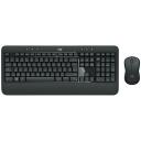 Logitech Klaviatūra ir pelė MK540 Advanced 920-008685, belaidė, QWERTY, 10m, 36 mėnesių baterijos veikimo laikas, 3 mygtukai