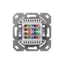 Digitus modulārais sienas iznākums DN-9007-S-1, 2xRJ45, 500MHz, 10GBase-T, ar zemējumu