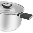 Resto Kastrul 92203 3.2L, L&auml;bim&otilde;&otilde;t 20 cm, Materjal Roostevaba teras, Ergonomilised kokkuklapitavad k&auml;epidemed, M&otilde;&otilde;teskaala sees
