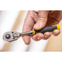 Uzgriežņu atslēga ar reversu 1/4" collas, 72 zobi, ātra atbrīvo&scaron;ana, STMT82663-0, STANLEY