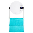 Efektīvs vannas istabas sienas sildītājs ar dvieļu turētāju LCD līdz 20 m² 2000 W 54×12×18 cm Balts CR7747 Camry