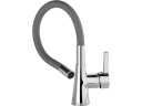 Virtuves jaucējkrāns, elastīgs FALA, 75711, tumši pelēks