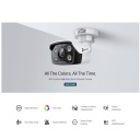 TP-Link VIGI C340 lauko IP stebėjimo kamera Full-Color 24/7 4 MP H.265 IP67 dvikryptis garsas VIGIC340 (6 mm) Balta